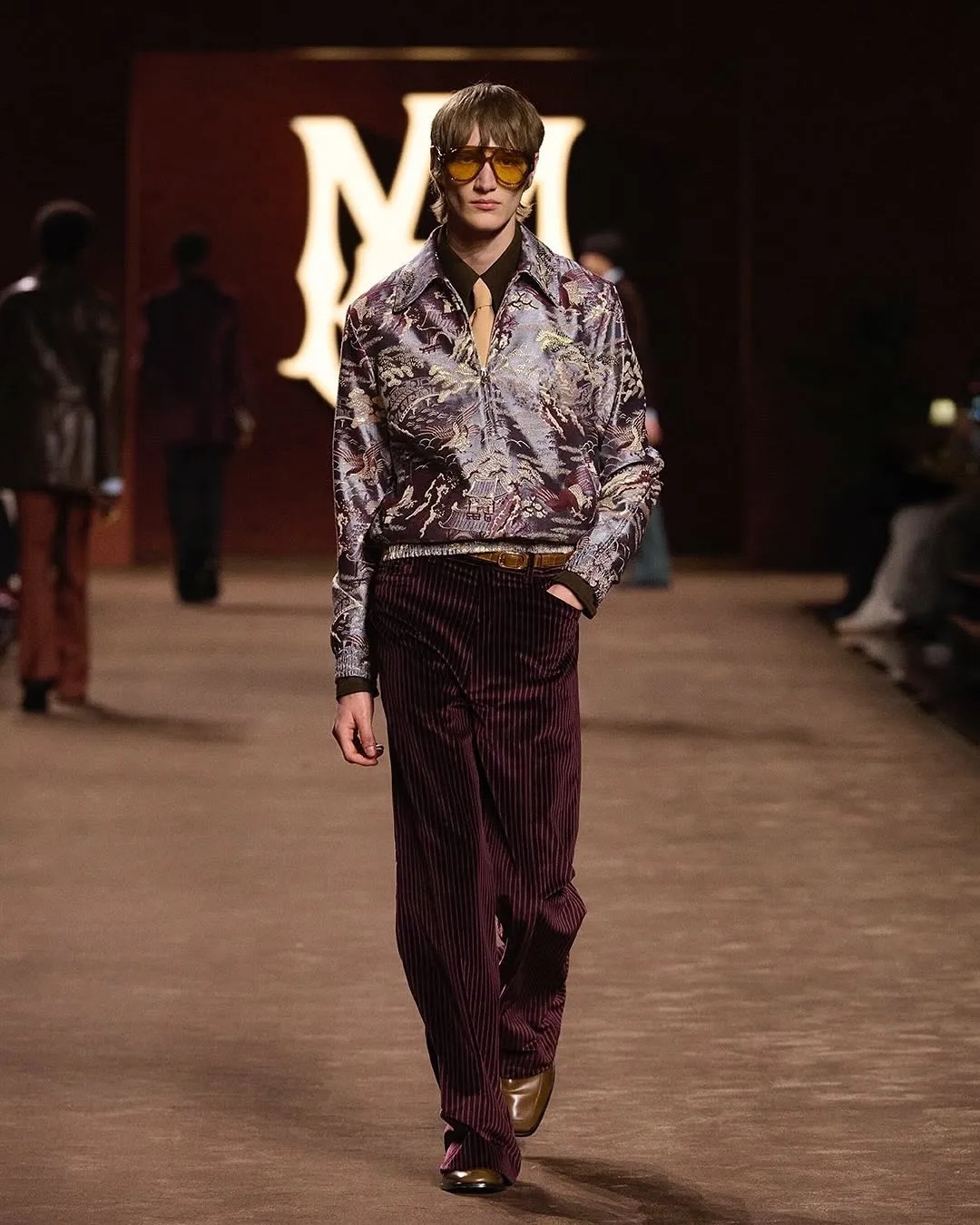 Designer Amiri at Paris Men’s Fashion Week