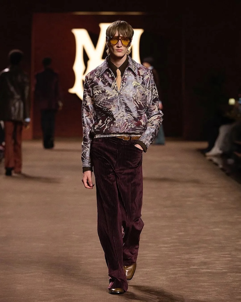 Designer Amiri at Paris Men’s Fashion Week