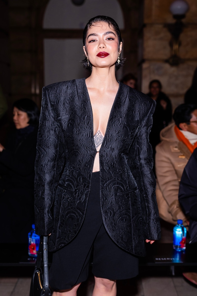 Auli'i Cravalho at Prabal Gurung