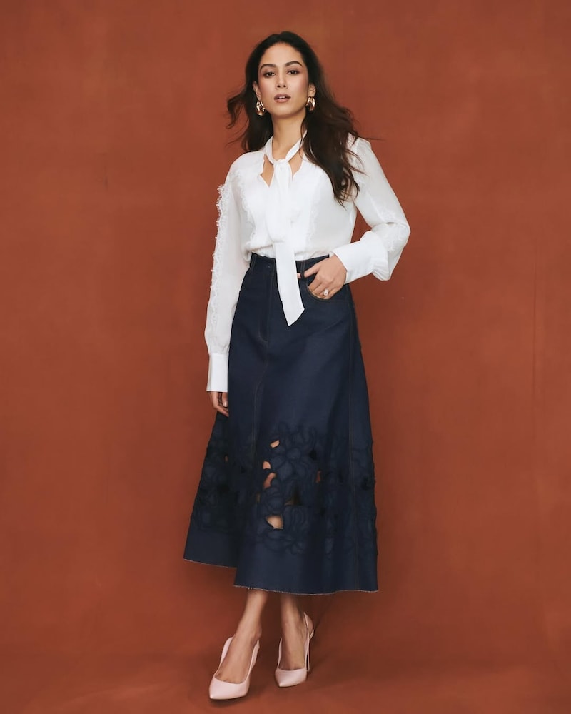 Mira Kapoor's Denim Diva look