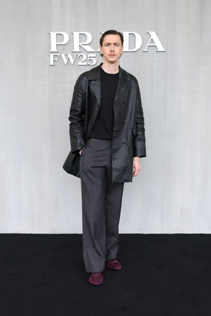 Harris Dickinson at Prada