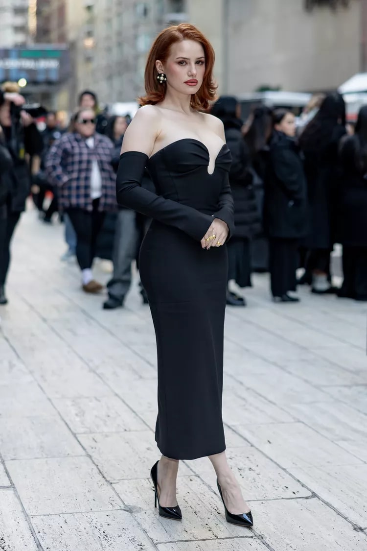 Madelaine Petsch at Carolina Herrera