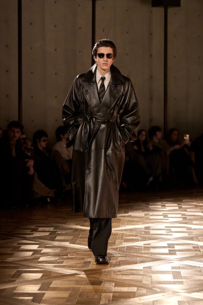 Designer Saint Laurent at Paris Men’s Fashion Week