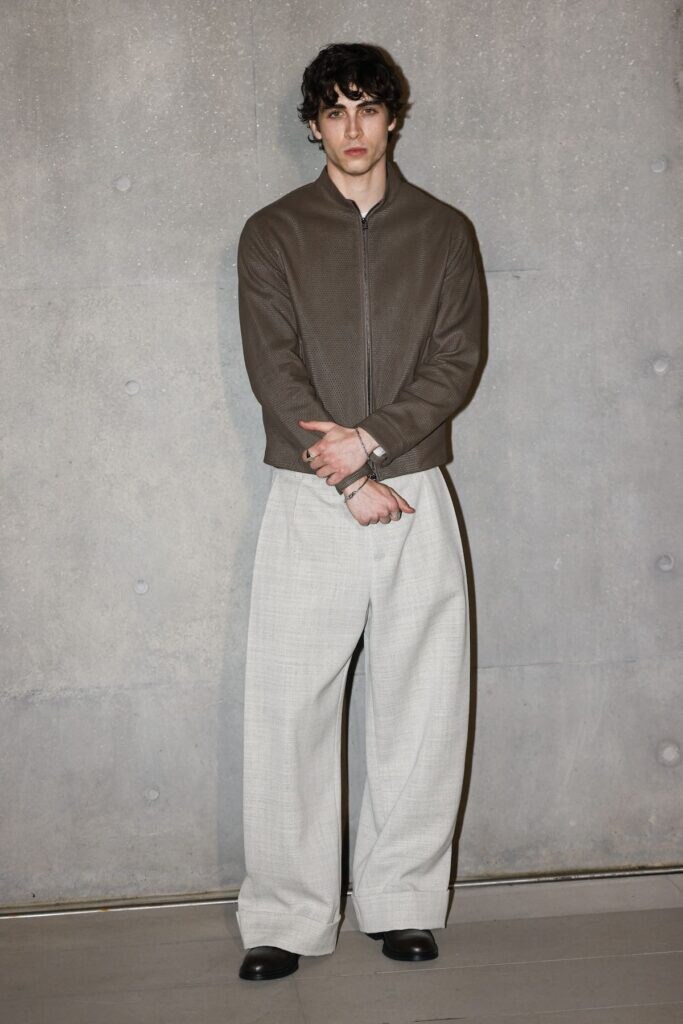 Aiden Bisset at Emporio Armani