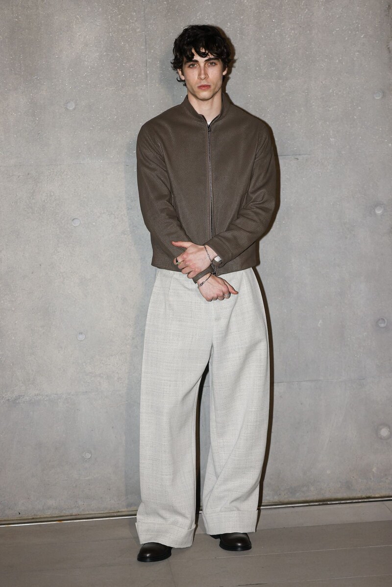 Aiden Bisset at Emporio Armani