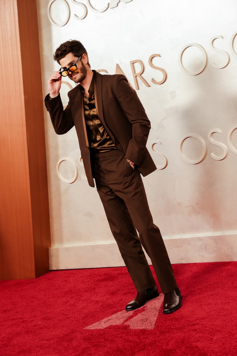 Andrew Garfield in Gucci