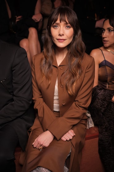 Elizabeth Olsen at Fendi