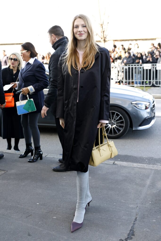 Hunter Schafer at Prada
