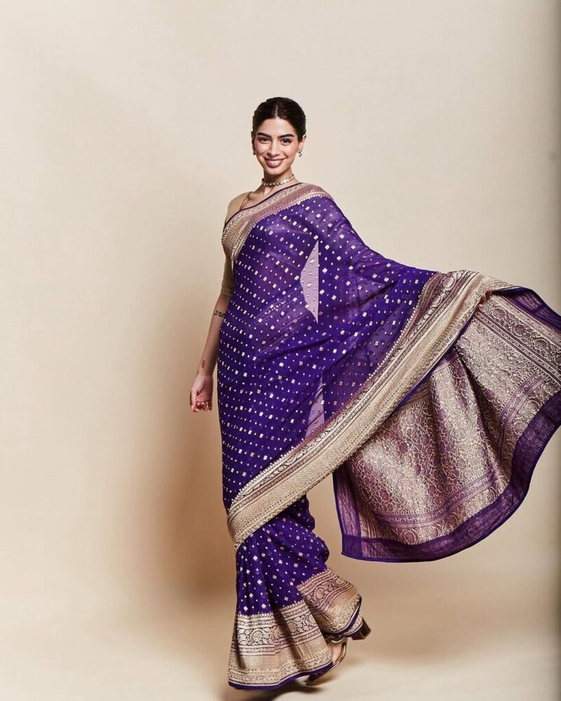 Khushi Kapoor in Anita Dongre