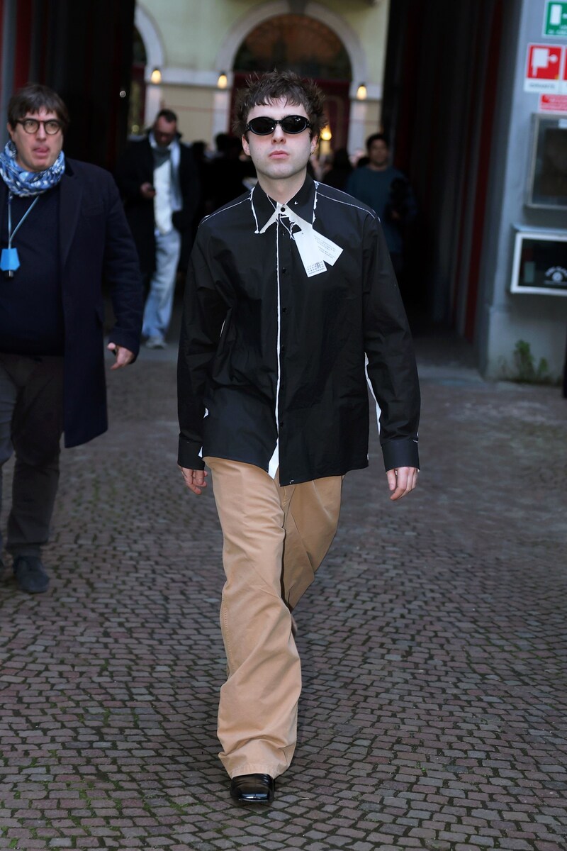 Lenon Gallagher at Maison Margiela