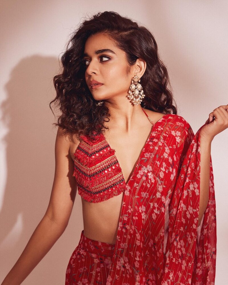 Mithila Palkar Saree Look