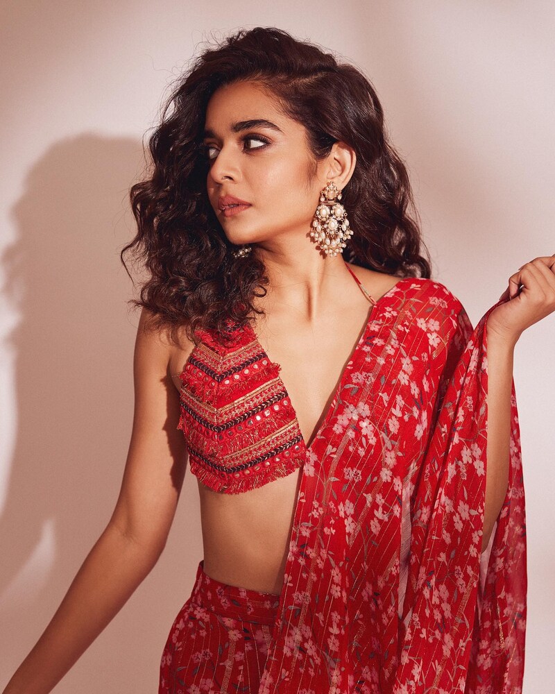 Mithila Palkar Saree Look