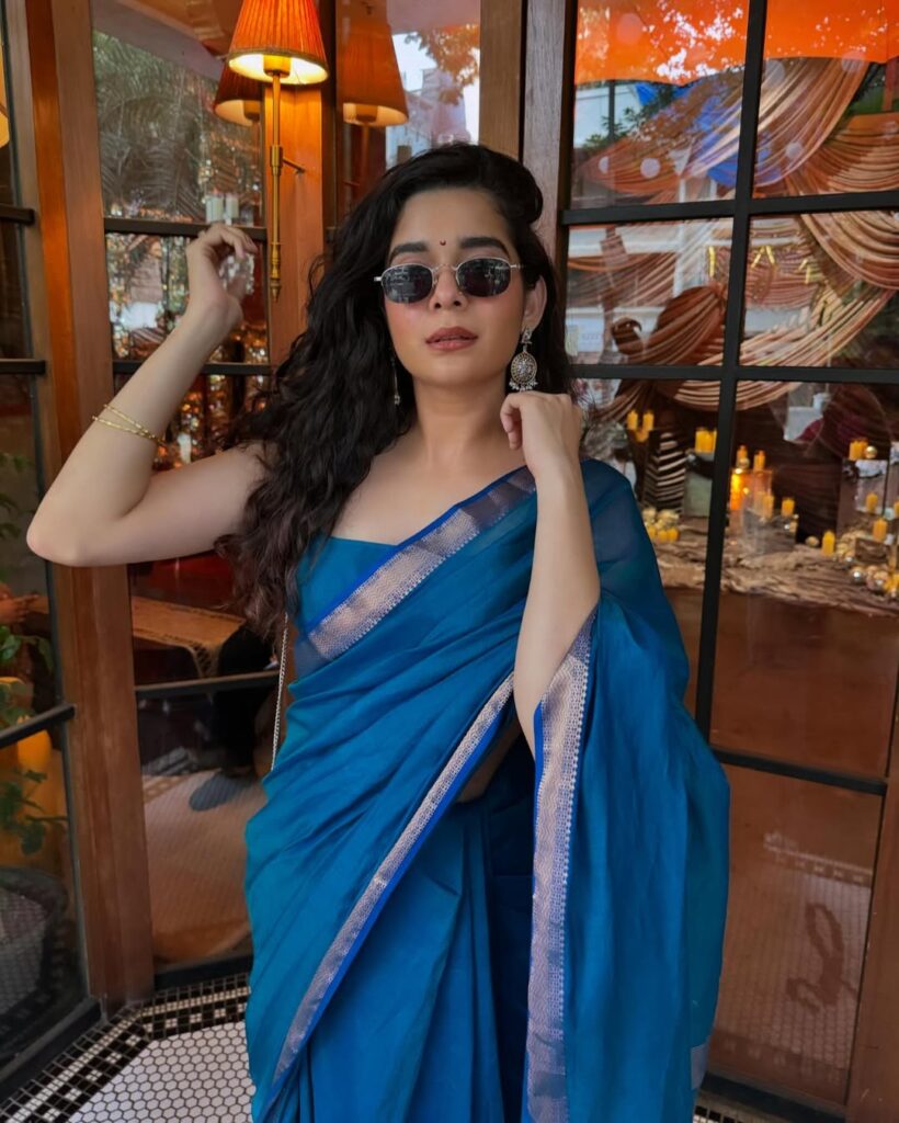 Mithila Palkar Saree Look