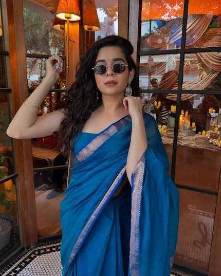 Mithila Palkar Saree Look