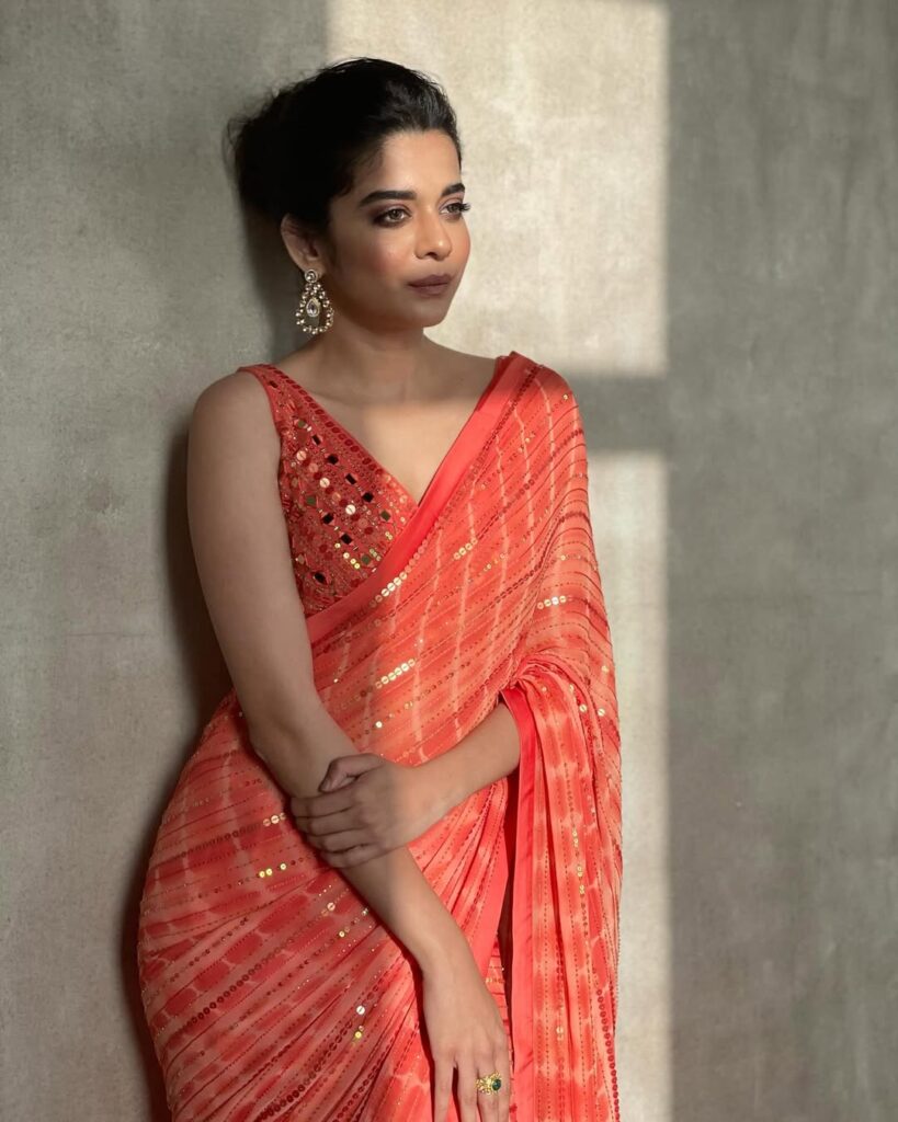 Mithila Palkar Saree Look