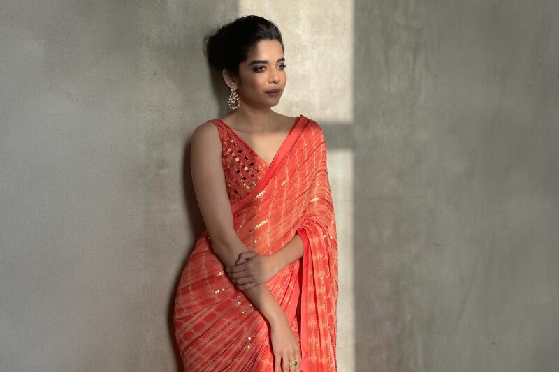 Mithila Palkar Saree Look Featured