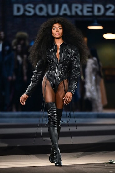 Naomi Campbell at Dsquared2