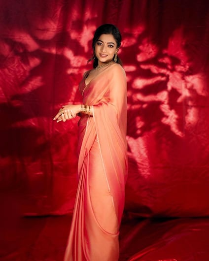 Rashmika Mandanna in Jade by Monica and Karishma