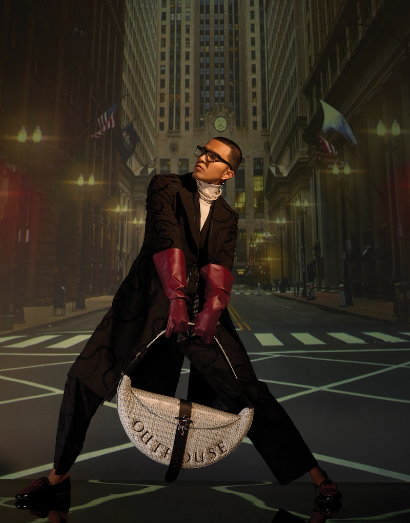 On Raghavendra: Amaaré (coat and trouser), Divyam Mehta (blazer), Outhouse (bag), Baala (necklace).