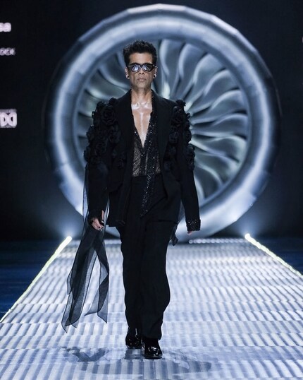 Karan Johar for Falguni Shane Peacock