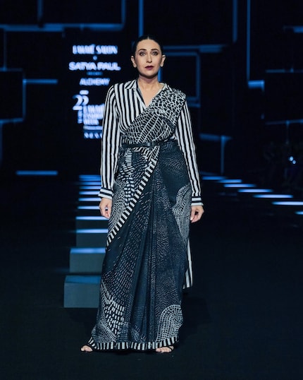 Karisma Kapoor for Satya Paul