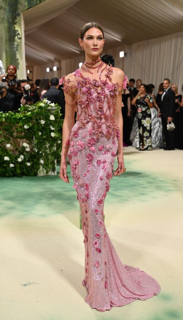 Karlie Kloss in Swarovski Gown