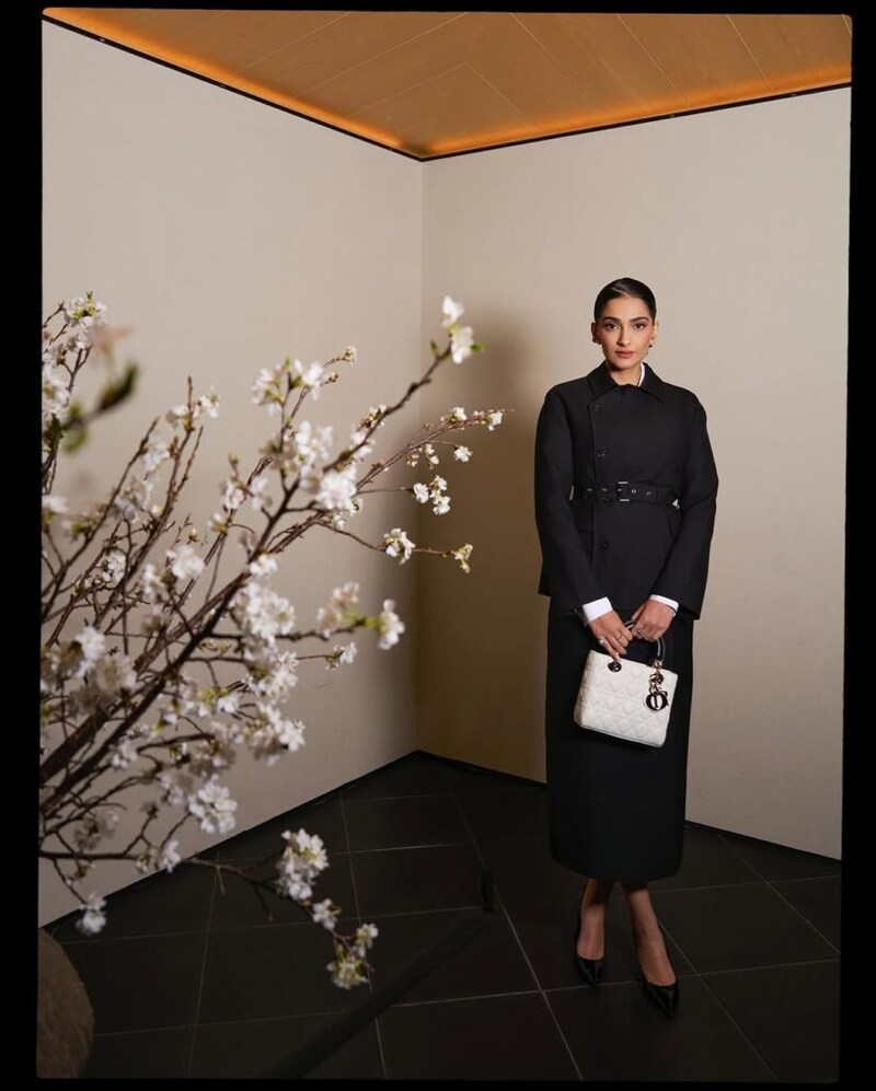 Sonam kapoor in Dior