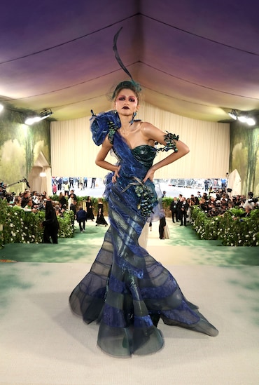 Zendaya in Maison Margiela Artisanal by John Galliano