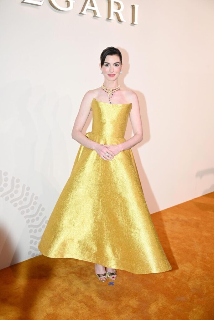 Anne Hathaway, Bulgari Infinity Serpents Exhibition, 2025