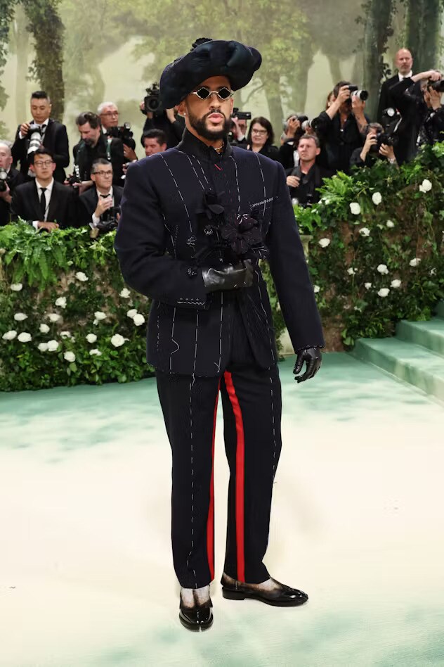 Bad Bunny in John Galliano from Maison Margiela, 2024