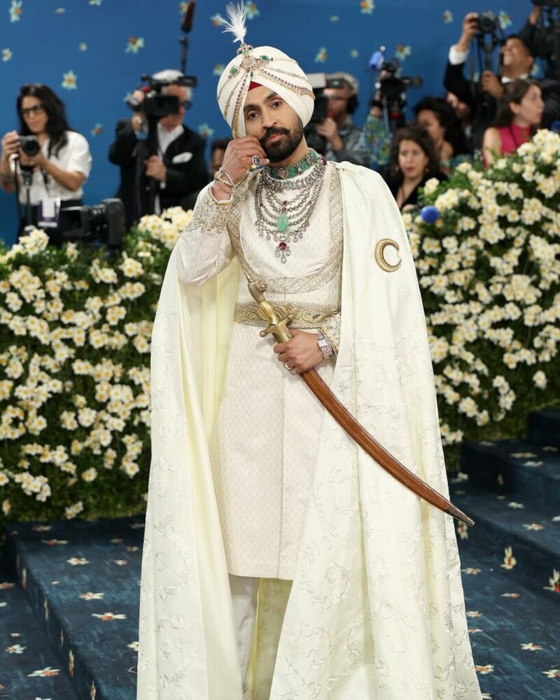 Diljit Dosanjh in Prabal Gurung