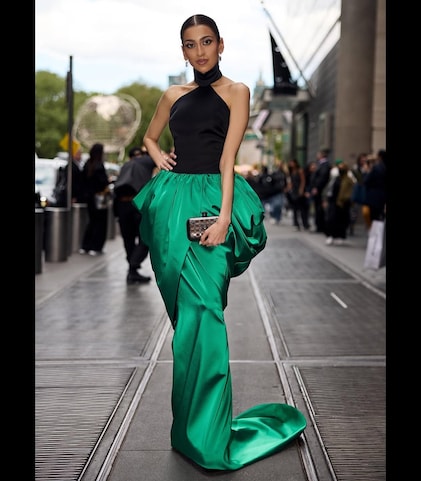 Diya Mehta Jatia in Prabal Gurung, 2023