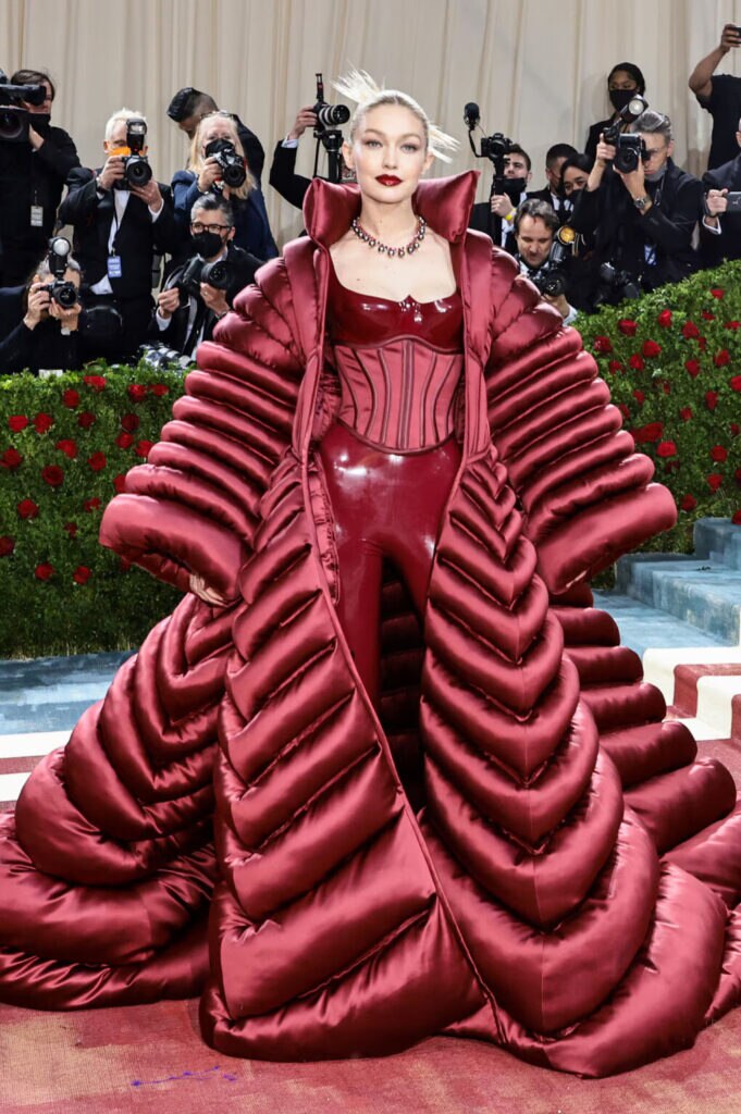 Gigi Hadid in Versace, 2022