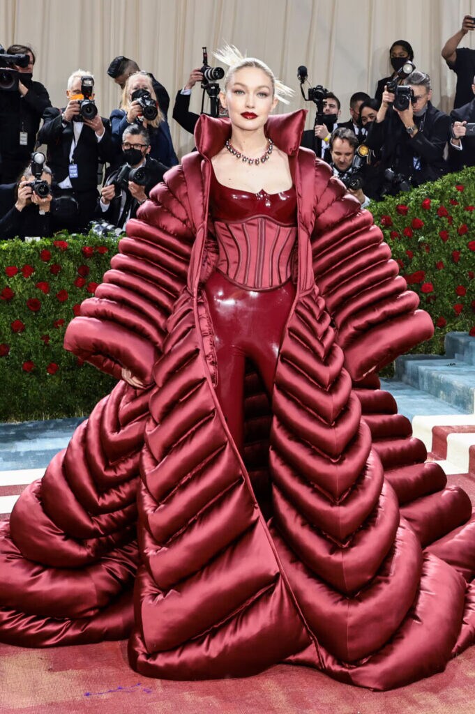 Gigi Hadid in Versace, 2022