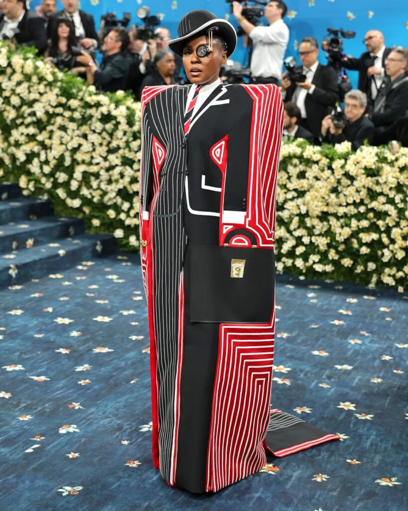 Janelle Monáe in Thom Browne
