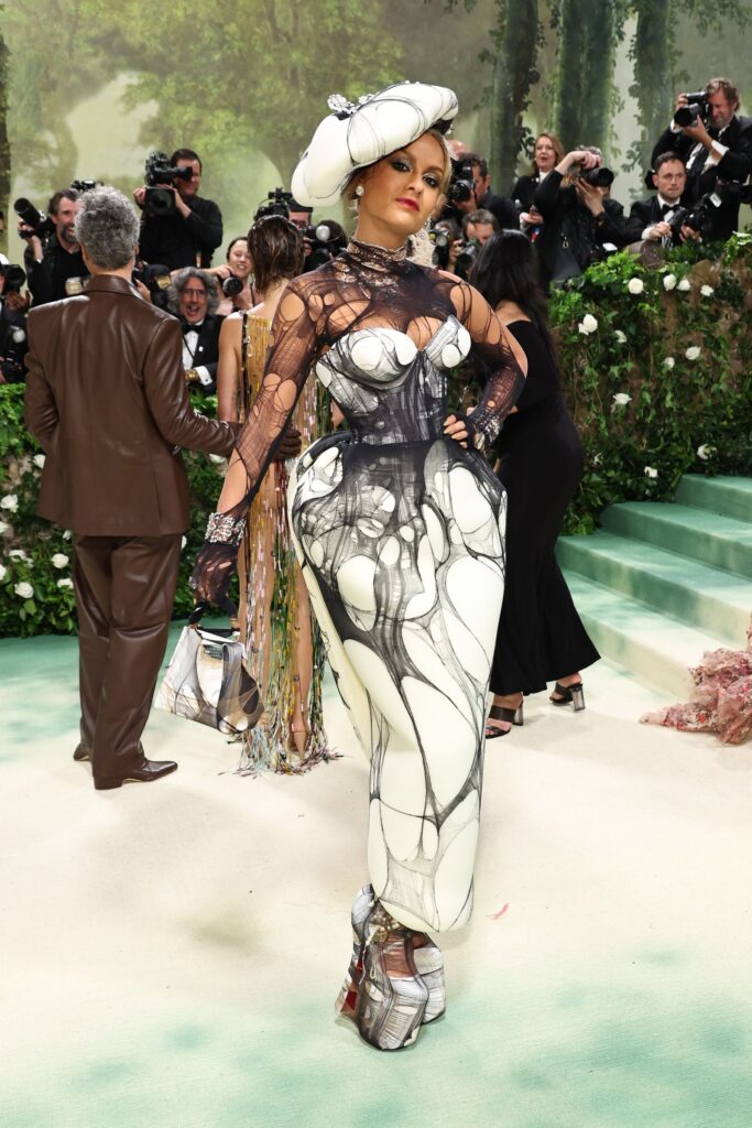 Natasha Poonawalla in Maison Margiela by John Galliano, 2024 