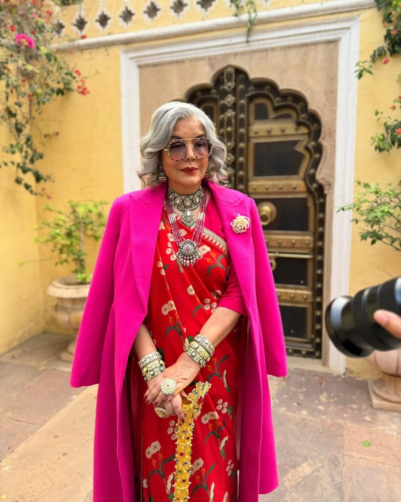 Zeenat Aman in The Royals