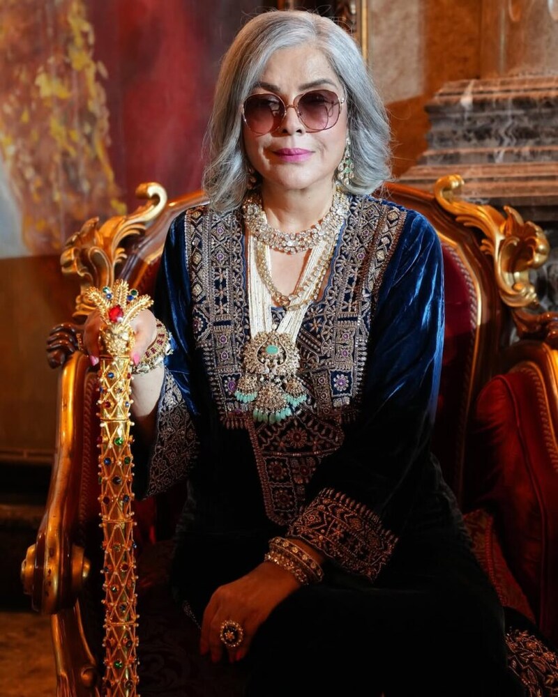 Zeenat Aman in The Royals