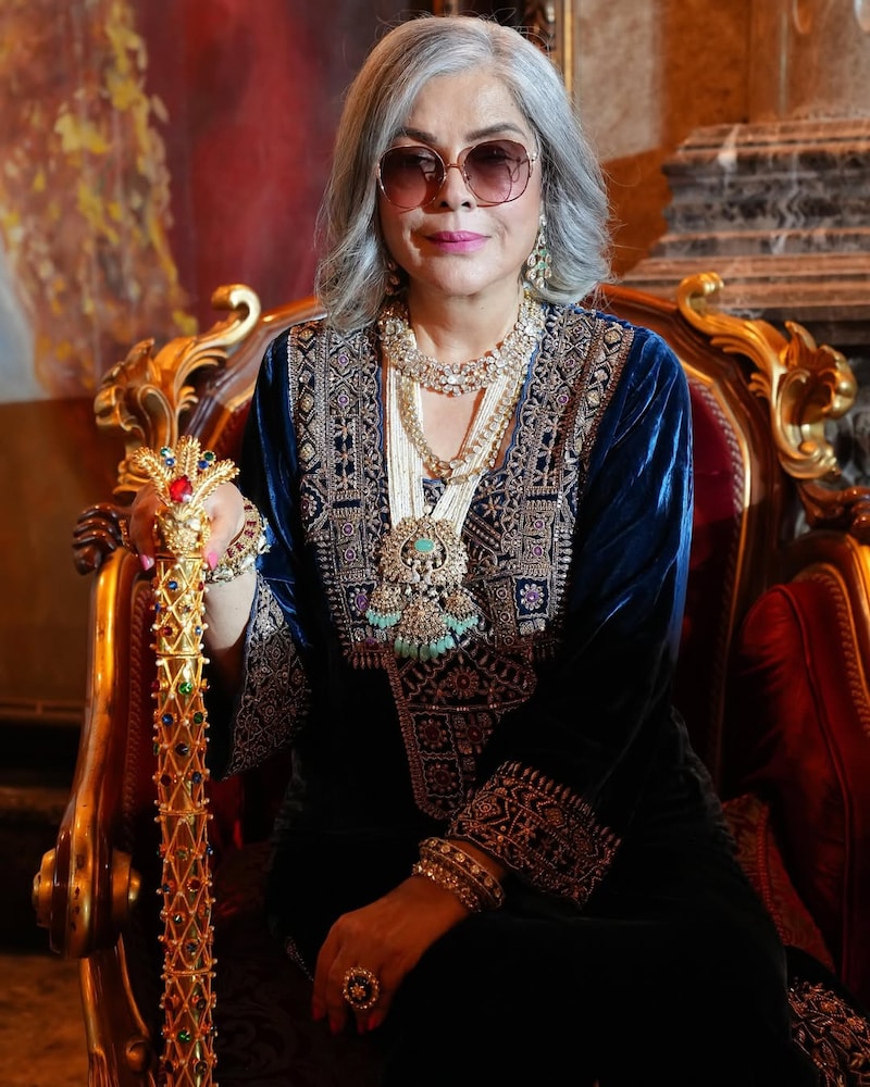 Zeenat Aman in The Royals