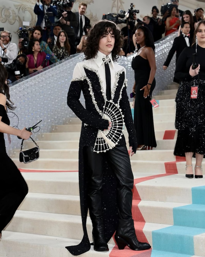 Conan Gray in Balmain, 2023