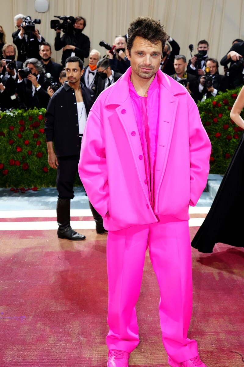 Sebastian Stan in Valentino, 2022