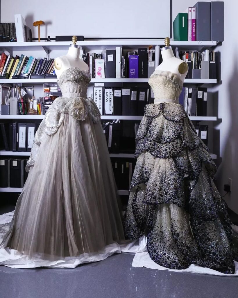 Christian Dior's Junon and Venus dresses, 1949
