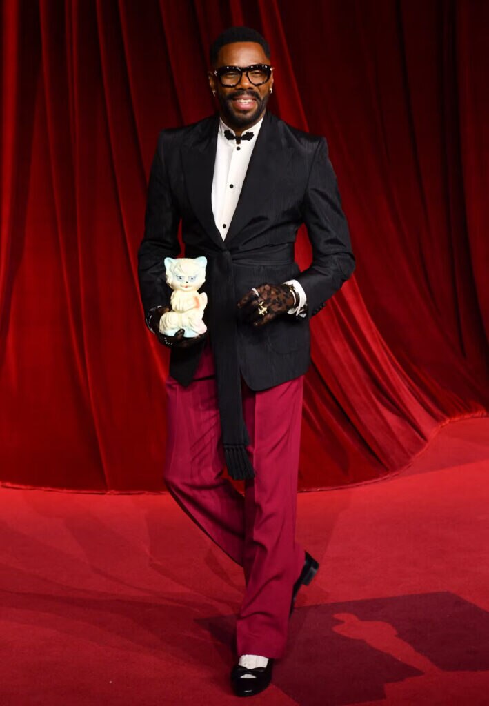 Domingo in Valentino at the 2024 Academy Museum Gala 