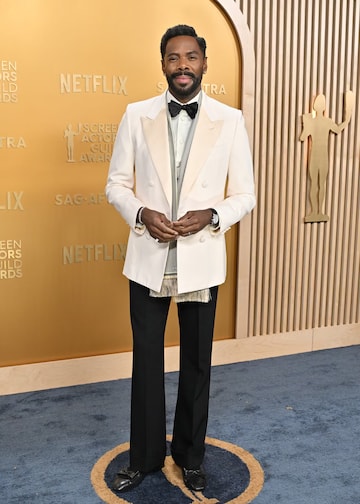 In Valentino look at the 2025 SAG Awards.