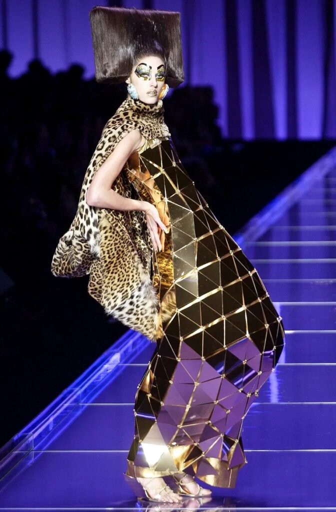 John Galliano's Egyptian-inspired spectacle, 2004