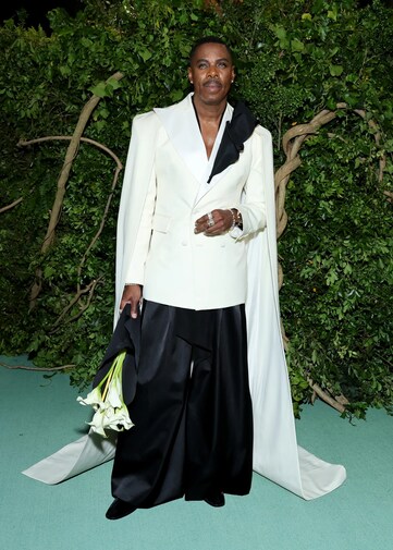 Wearing Willy Chavarria at the 2024 Met Gala