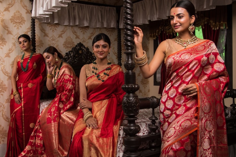 Celebrate Ganesh Chaturthi in Timeless Designer Sarees Featured