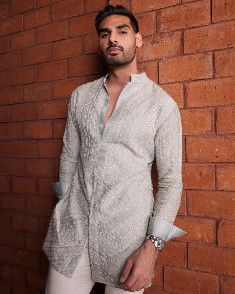 Ahan Shetty Festive Style