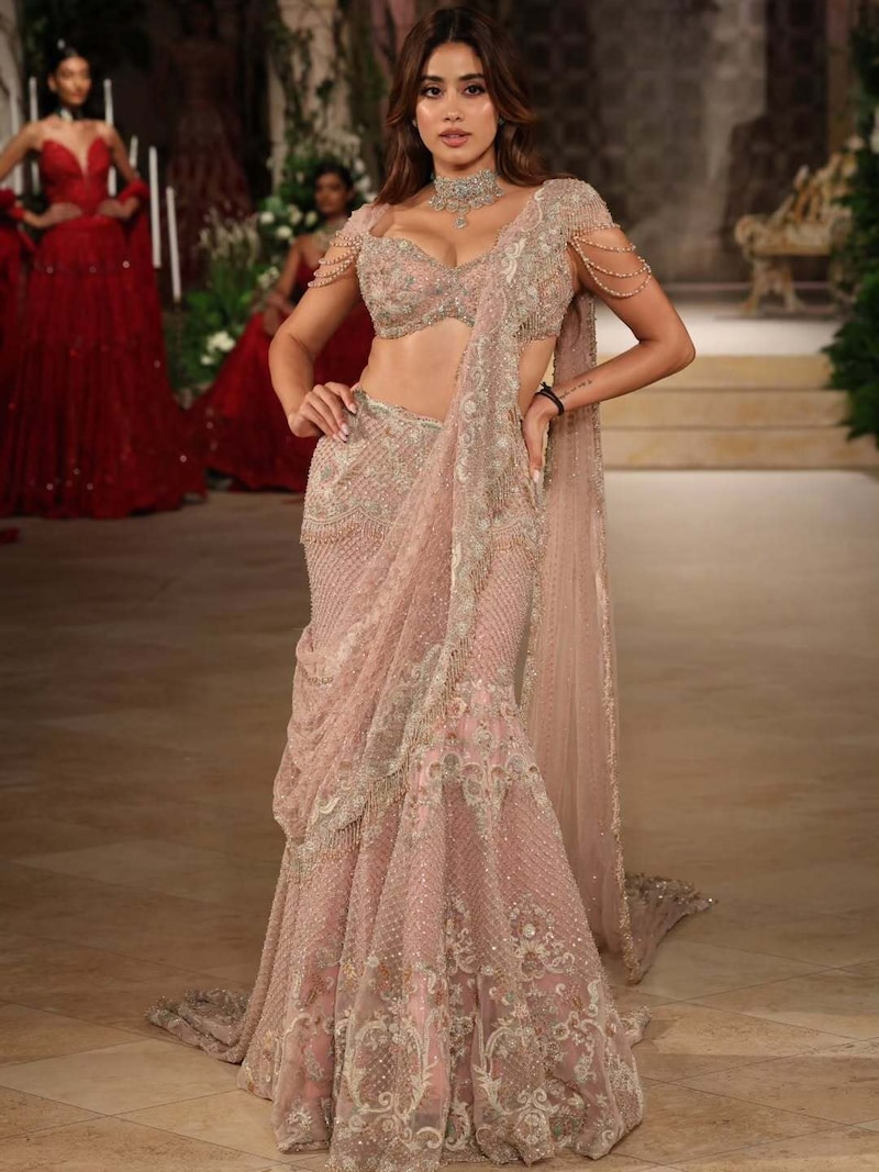 Janhvi Kapoor for Jayanti Reddy