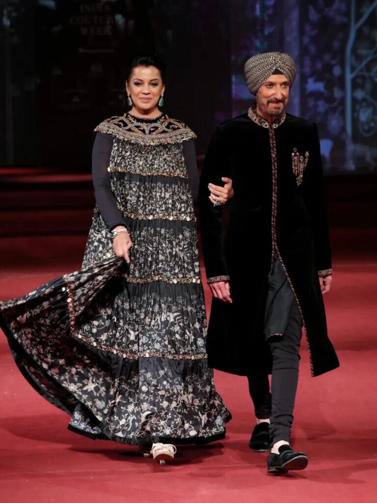 Mugdha Godse and Rahul Dev for JJ Valaya